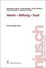Buchcover Verein - Stiftung - Trust