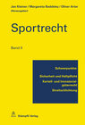 Buchcover Sportrecht, Band II