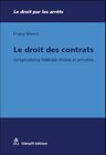 Buchcover Le droit des contrats