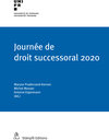 Buchcover Journée de droit successoral 2020