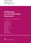 Buchcover Fallübungen im schweizerischen Staatsrecht