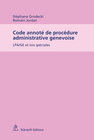 Buchcover Code annoté de procédure administrative genevoise