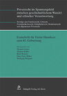 Buchcover Privatrecht im Spannungsfeld zwischen gesellschaftlichem Wandel und ethischer Verantwortung