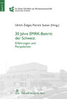 Buchcover 30 Jahre EMRK-Beitritt der Schweiz