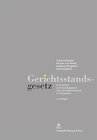 Buchcover Gerichtsstandsgesetz