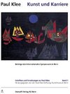 Buchcover Schriften und Forschungen zu Paul Klee / Paul Klee - Kunst und Karriere
