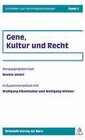 Buchcover Gene, Kultur und Recht