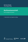 Buchcover Rechtswissenschaft