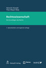 Buchcover Rechtswissenschaft