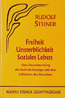 Buchcover Freiheit - Unsterblichkeit - Soziales Leben