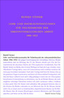 Buchcover Lehr- und Instruktionsstunden für Teilnehmende der erkenntniskultischen Arbeit 1906 - 1923 nach Gedächtnisaufzeichnungen