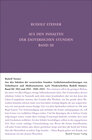 Buchcover Aus den Inhalten der esoterischen Stunden, Band III: 1913 und 1914; 1920-1923