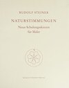 Buchcover Reproduktionen aus dem malerischen Werk von Rudolf Steiner. Faksimile-... / Naturstimmungen