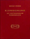 Buchcover Kleinodienkunst als goetheanistische Formensprache