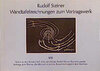 Buchcover Wandtafelzeichnungen zum Vortragswerk, Bd. VIII