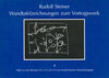 Buchcover Wandtafelzeichnungen zum Vortragswerk, Bd. X