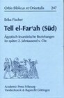 Buchcover Tell el-Far'ah (Süd)