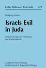 Buchcover Israels Exil in Juda