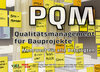 Buchcover PQM - Qualitätsmanagement