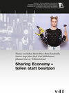 Buchcover Sharing Economy - teilen statt besitzen