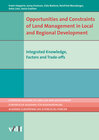 Buchcover Opportunities and Constraints of Land Management in Local and Regional Development