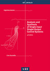Buchcover Analysis and Synthesis of Single-Input Single-Output Control Systems