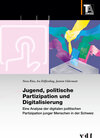 Buchcover Jugend, politische Partizipation und Digitalisierung