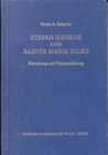 Buchcover Stefan George und Rainer Maria Rilke