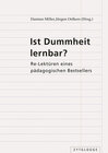 Buchcover Ist Dummheit lernbar?