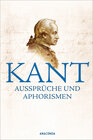 Buchcover Kant - Aussprüche und Aphorismen