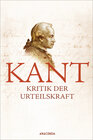 Buchcover Kritik der Urteilskraft