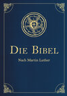 Buchcover Die Bibel - Altes und Neues Testament. In Cabra-Leder gebunden mit Goldprägung