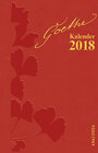 Buchcover Goethe Kalender 2018 (Taschenkalender)