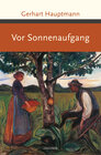 Buchcover Vor Sonnenaufgang