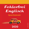 Buchcover Fehlerfrei Englisch Sprachkalender 2020