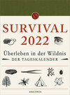 Buchcover Survival 2022 Überleben in der Wildnis. Der Tageskalender