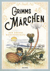 Buchcover Grimms Märchen - vollständige und illustrierte Schmuckausgabe mit Goldprägung