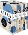 Buchcover Franz Kafka, Die großen Werke (Die Erzählungen - Der Verschollene - Der Prozess - Das Schloss) (4 Bände im Schuber)