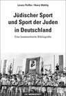 Buchcover Jüdischer Sport und Sport der Juden in Deutschland