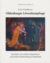 Buchcover Sechse Gemälde zur Oldenburger Löwenkampfsage