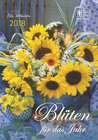 Buchcover Blüten für das Jahr 2018