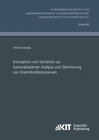 Buchcover Konzeption von Verfahren zur kamerabasierten Analyse und Optimierung von Drehrohrofenprozessen