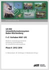 Buchcover UIS BW - Umweltinformationssystem Baden-Württemberg. F+E Vorhaben MAF-UIS. Moderne anwendungsorientierte Forschung und E