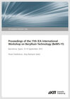 Buchcover Proceedings of the 11th IEA International Workshop on Beryllium Technology (BeWS-11), Barcelona, Spain, 12-13 September 