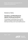 Buchcover Standard- und Modulbasierte digitale Rohbauprozesskette : Frühzeitige Produktbeeinflussung bezüglich Produktionsanforder