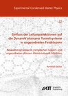 Buchcover Einfluss der Leitungselektronen auf die Dynamik atomarer Tunnelsysteme in ungeordneten Festkörpern: Relaxationsprozesse in metallischen Gläsern und ungeordneten dünnen Aluminiumoxi