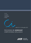 Buchcover Proceedings - 31. Workshop Computational Intelligence : Berlin, 25. - 26. November 2021