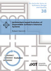 Buchcover Architecture-based Evolution of Dependable Software-intensive Systems