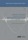 Buchcover Quantum Tunneling of Josephson Vortices in High-Impedance Long Junctions
