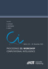 Buchcover Proceedings - 33. Workshop Computational Intelligence: Berlin, 23.-24. November 2023